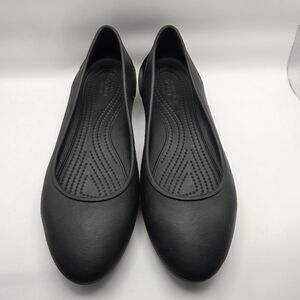 Crocs Laura Ballet Cutout Flats Womens Size 9